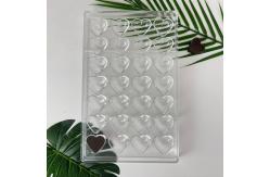 China Christmas Silicone Chocolate Molds For DIY , Polycarbonate Chocolate Moulds Wholesale supplier