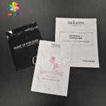 Three Sides Sealed Plastic Pouches Packaging Bag Moisture Proof Mylar Pouch With Zip Lock for sale