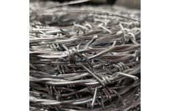 China Heavy Coated Galvanized High Strength Reverse Twisted Barbed Wire Fence Wire supplier