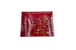 China Red Solder Mask FR4 PCB Circuit Board 4 Layers 2.4mm Thickness supplier
