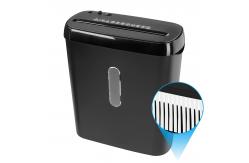 China 6 Sheets Strip Cut Paper Shredder Machine WITH 8L Mini Basket Bin S636B supplier