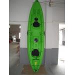 Sit on top kayak / sit inside kayak / double seat kayak / fishing kayak green for sale