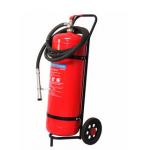 Wheeled 25 Kg DCP Fire Extinguisher , Easy Operate Trolley Fire Extinguisher for sale