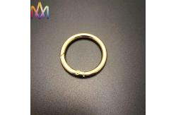China 25MM 35MM 42MM Alloy Spring Clasp Key Ring DIY Metal Charms supplier