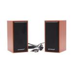 Portable USB 2.0 Desktop Hifi Bookshelf Speakers With Subwoofer Multimedia for sale