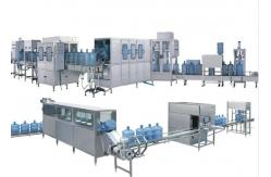 China Completely Automatic 5 Gallon Water Bottle Filling Machine Electric / Pneumatic Driven supplier