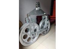 China Single Conductor Tandem Sheaves Stringing Blocks For Power Line Construction supplier