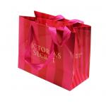Custom Boutique Paper Gift Bags Packaging With Gold Foil Stamping Logo Suppliers for sale