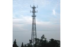 China Communication Network Construction Steel Telecom Tower with Platform supplier