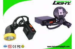 China Strong Brightness LED Mining Light Headlamp3 Watt Rechargeable Lithium Ion Battery supplier