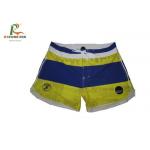 Quick Dry Printed Elastic Womens Board Shorts Surfing Beach Silk Screen Printing for sale
