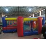 Excieting Inflatable Soccer Court pitch Playground Safe Nontoxic PVC Inflatable Football Stadium for sale