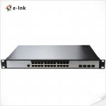 Commercial Managed 24 Port PoE Switch 4 Port 10G SFP+ L3 Managed Switch for sale