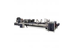 China Automatic Paper Box Folding Gluing Carton Stitching Machine 215m/Min supplier