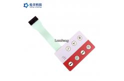 China Customized Backlight Membrane Switch OEM Service Pantone Color supplier