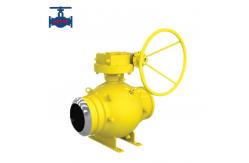 China Turbo Integrated Fully Welded Ball Valve for Standard Pressure Applications supplier
