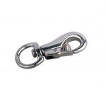 Diecast Bull snap hook Heavy duty style 25mm Round Swivel Eye Type Bolt Snap Hook for sale