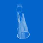 1100 Degree Quartz Furnace Tube OD 300mm Lengh 2000mm High Temperature Quartz Tube for sale