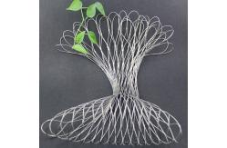 China Hand Woven Stainless Mesh Bag Smooth Surface Durable Oxidize - Resisting supplier