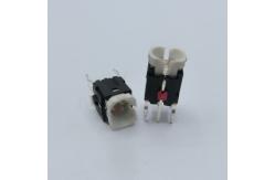 China 30VDC Illuminated Push Button Switch With ABS / PC Cap supplier