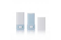China Customized 15G & 20G Empty Plastic Deodorant Stick With Roller Bottom Filling supplier