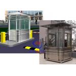 Prefabricated Safety Guard Kiosk , Sentry Garden Shed Ce Approved for sale