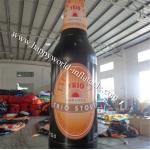 Big inflatable Trio Stout bottle replica for sale