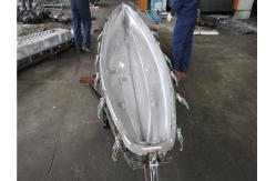 China 6061T6 Rotational Mold Tooling Plastics Rowing Boat Mold supplier