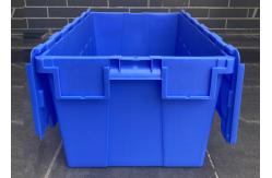 China Recycable Logistics Stack Plastic Attached Lid Containers supplier