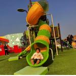 Rotational Moulds Outdoor Amusement Facilities Plastic Children's Plastic Slide for sale