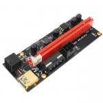 1X 4X 8X 16x PCIE Riser Extender 009S Dual 6 Pin Adapter Card For BTC Miner For Bitcoin for sale
