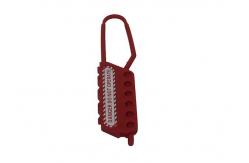 China Nylon Lock Out Hasp Available 6PCS Padlocks 193 Mm Height 9 Mm Hock supplier