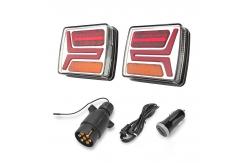 China Customized Trailer Lighting Kit 4.2V Magnetic Tail Lights For Trailer supplier