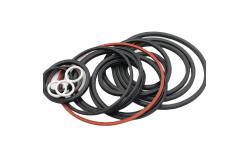 China Customized O-ring Sealing Silicone Rubber High-temperature Heat-resistant Waterproof O-ring supplier
