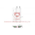 D Type Elevator Light Curtain Of Elevator Door Detector For Elevator Door System for sale