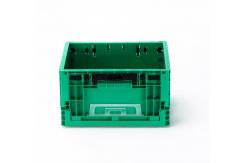 China Collapsible EU Plastic Vegetable Moving Box with Customized Logo and Stackable Crate supplier