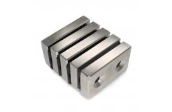 China 50 X 30 X 10mm Neodymium Rectangular Magnets With Countersunk Hole supplier