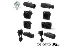 China Waterproof Powercon Female Plug Connector IP65 3 Conductor 20A 250V supplier