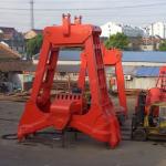 Clamshell Dredging Steel Mechanical Grab Bucket NM400 Wear Resistant for sale