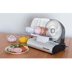 Professional Heavy Duty Meat Slicer Commercial With Finger Protection Carriage 200 Watt for sale