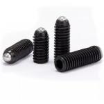 Grade12.9 Black Oxide Coating Ball Point Set Screws Hexagon Socket Bead Set Screw Slotted Set Screws With Ball Point for sale
