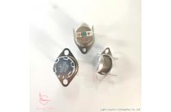 China Manufacturer LC KSD301 Bimetal Thermostat, Automatic Reset, PPS Case, Vertical Quick Connectors supplier