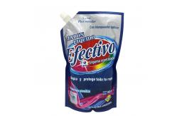 China 2L 5L Fabric Softener Tanding Pouch With Spout LDPE Liquid Detergent Bag supplier