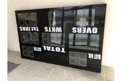 China LED Cricket Scoreboard With 8mm Acrylic Board Front Face supplier