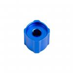 Blue Standard Custom Potentiometer Knobs With Option Markings for sale
