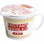 Sustainable Ceramic Instant Noodle Bowl , Porcelain Ceramic Ramen Bowl Set for sale