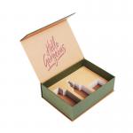 Custom Logo Grey Board Magnetic Box with Magnetic Closure and EVA Insert TUV Verified for sale