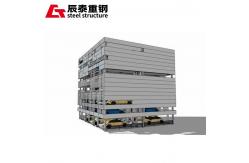 China High Strength Steel Parking Garage Customized Metal Parking Structures supplier
