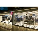 Commerce Use 5000mm Wide 16mm Bar Clear Roller Shutters for sale