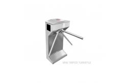China Semi-Auto Tripod Turnstile Gate Pedestrian Access Control Reader 0.3S Response Time supplier